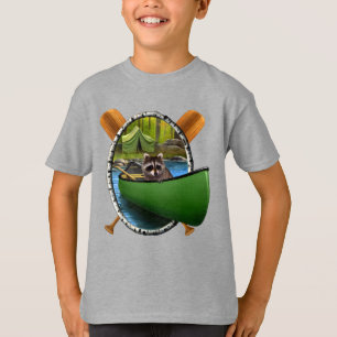Camiseta Acampamento de Tenda de Verão Furão Ladrão de Cano
