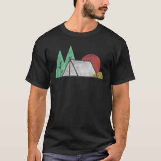 Camiseta Acampamento de tenda família