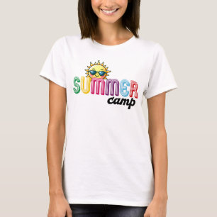 Camiseta Acampamento de verão