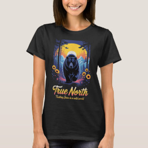 Camiseta Acampamento de Verão Cristão True North Vbs 2025 C