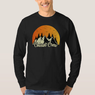 Camiseta Acampamento de Verão de Cousin Crew Sunset ao ar l