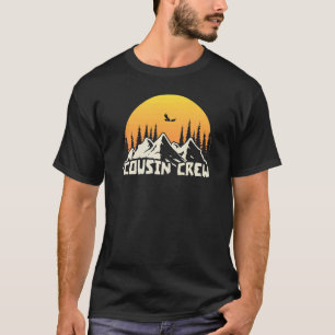Camiseta Acampamento de Verão de Cousin Crew Sunset ao ar l