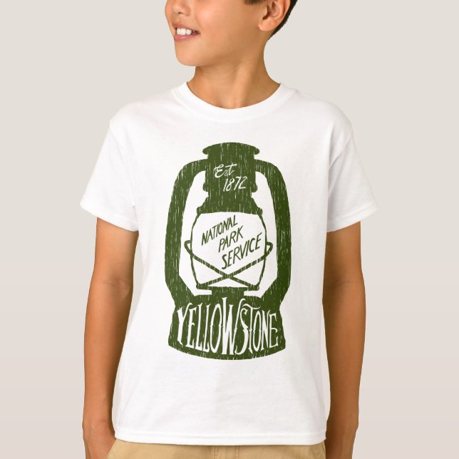 Camiseta Acampamento de Yellowstone (Frente)