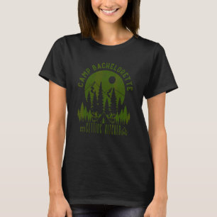 Camiseta Acampamento Despedida de Solteira Casando Noiva Fe