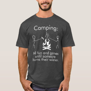 Camiseta Acampamento Divertido com Dito Tudo Diversão e Jog