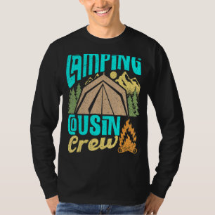 Camiseta Acampamento do Campo de Campanha de Campanha de Co