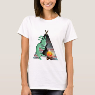 Camiseta Acampamento do Tipi do nativo americano de