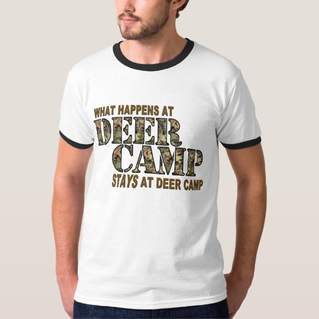 Camiseta Acampamento dos cervos (Frente)