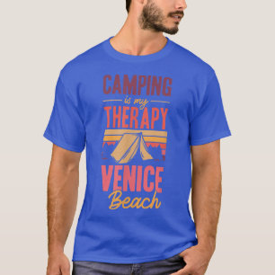 Camiseta Acampamento É A Minha Terapêutica, Venice Beach Fa