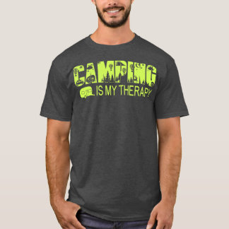 Camiseta Acampamento é minha terapia