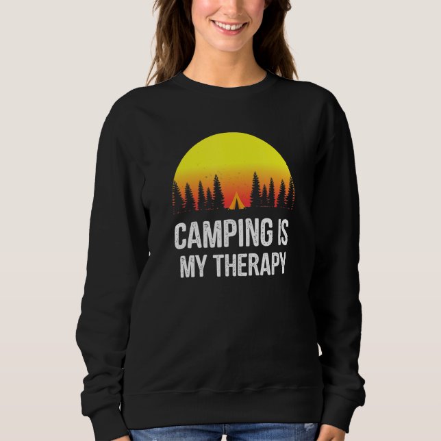 Camiseta Acampamento é Minha Terapia - Acampamento 1 (Frente)