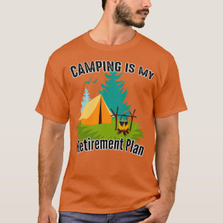 Camiseta Acampamento É O Meu Plano De Reforma 52