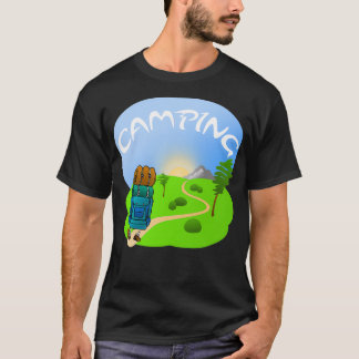 Camiseta Acampamento engraçado