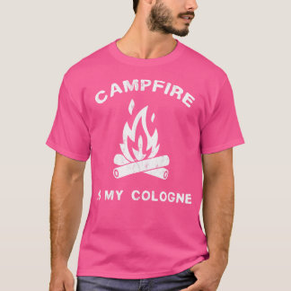 Camiseta Acampamento Engraçado - Campfire É Minha Colônia