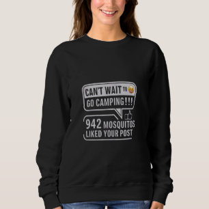 Camiseta Acampamento Engraçado Dizendo Humor À Porta Da Pia