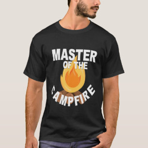 Camiseta Acampamento Engraçado Mestre Do Campo De Campos D