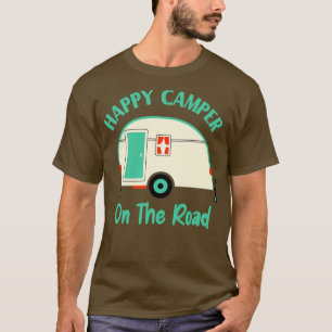 Camiseta Acampamento Engraçado Na Estrada