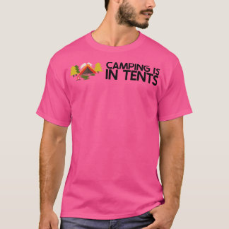 Camiseta Acampamento está em tendas 2