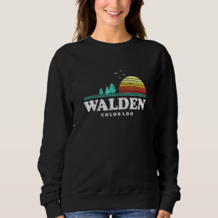 Camiseta Acampamento Evergreen Sunset Walden Forest Colorad