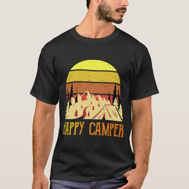 Camiseta Acampamento Feliz (Frente)
