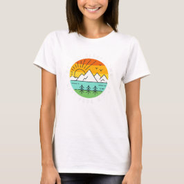 Camiseta Acampamento Floresta Natureza Aventure Camper RV