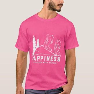 Camiseta Acampamento fogueira família caminhada