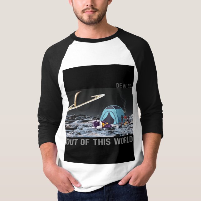 Camiseta Acampamento Fora deste Mundo - Devi Co. (Frente)