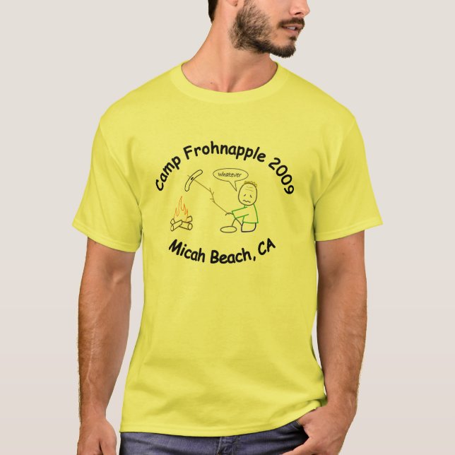 Camiseta Acampamento Frohnapple, 2009 (Frente)
