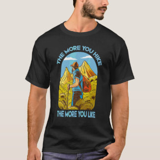Camiseta Acampamento Gráfico De Caminho Exterior Em Montanh