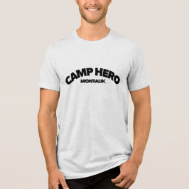 Camiseta Acampamento Hero Montauk State Park Vintage O Fim 