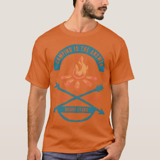 Camiseta Acampamento Ishe Answershirt menino