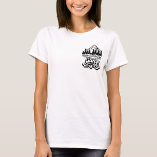 Camiseta Acampamento Mais Preocupado Menos