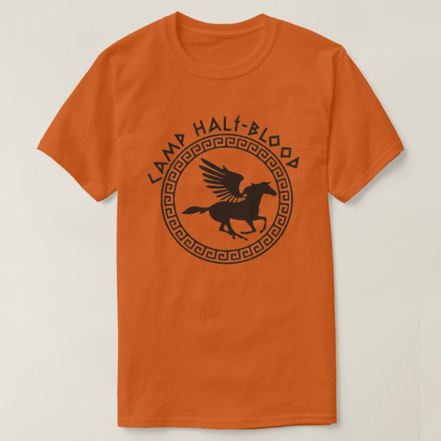 Camiseta Acampamento Meio-Sangue (Frente do Design)