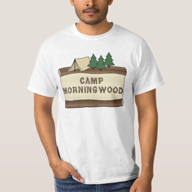 Camiseta Acampamento Morningwood (Frente)