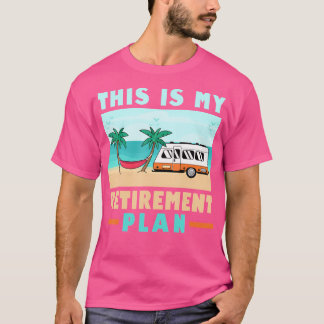 Camiseta Acampamento Motorhome Rv Este É O Meu Aposentário