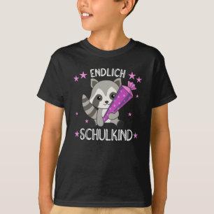 Camiseta Acampamento na Escola Raccoon Kita 2021