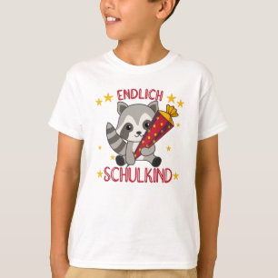 Camiseta Acampamento na Escola Raccoon Kita 2021