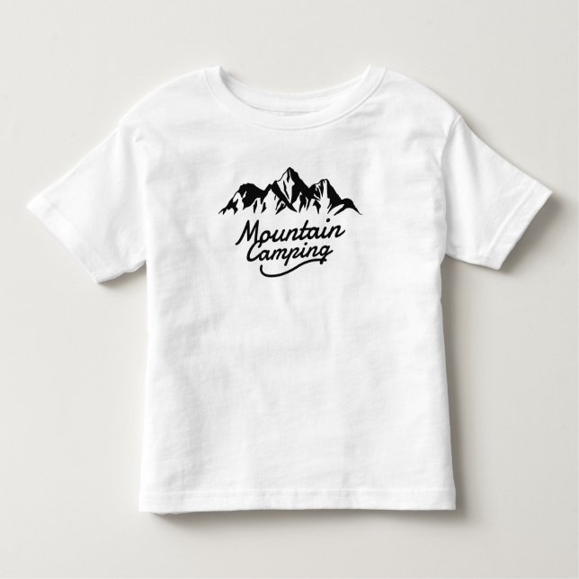 Camiseta Acampamento na Montanha (Frente)