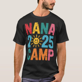 Camiseta Acampamento Nana 2025 Férias de Família Acampament