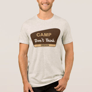 Camiseta Acampamento Não Pense