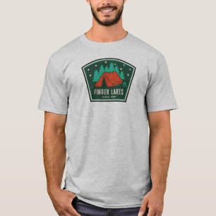 Camiseta Acampamento no Finger Lakes National Forest