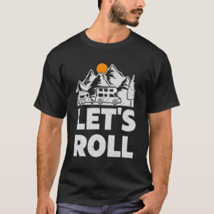 Camiseta Acampamento Para Fins De Enfermagem E Perda E Vand
