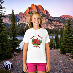 Camiseta Acampamento personalizado