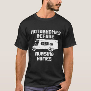 Camiseta Acampamento Piloto De Camp Rv Da Funny Caravan Cam