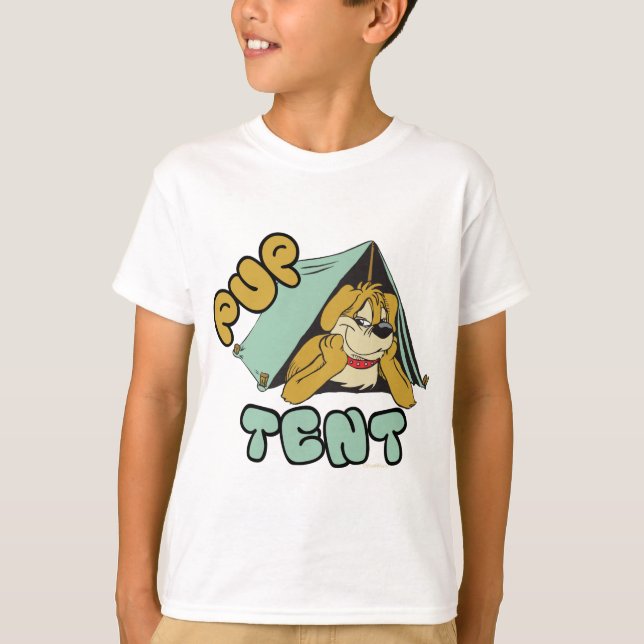 Camiseta Acampamento Pup Tent (Frente)