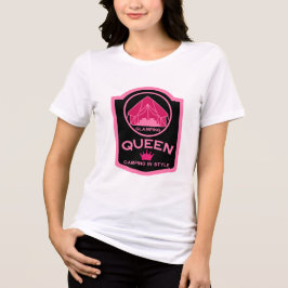 Camiseta Acampamento Rainha De Luz Ao Estilo