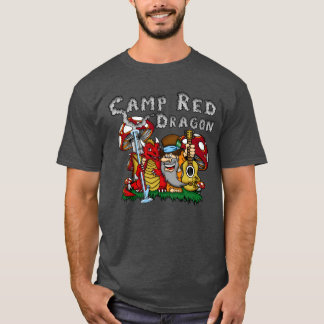 Camiseta Acampamento Red Dragon 2025 B.A.T. Carvões D/S T-S