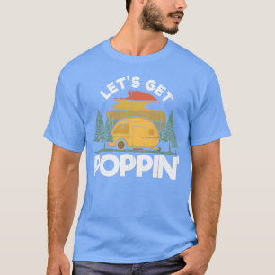 Camiseta Acampamento Retro Vintage Camper Casa Motorizada C