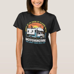 Camiseta Acampamento Rv Alguns De Nós Cresceram Brincando C
