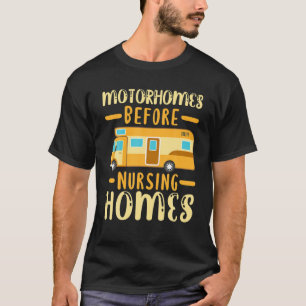 Camiseta Acampamento RV Motorhome Nurnando Para Campo De Ca